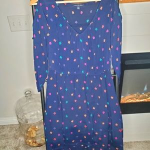 American Eagle, Fall Style, Slit Sleeve, Knee High Dress